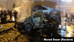 10-njy dekabrda Stmabuldaky stadionyň daşynda bolan partlama.