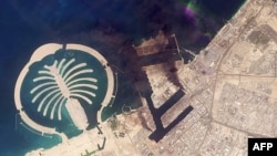 یکی از مناطق شهر دبی که در دوم مارچ، ۲۰۲۶ هدف حمله قرار گرفت