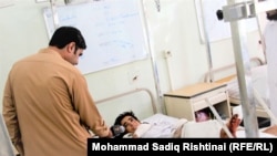 Afghanistan-Children injured in Kandahar mine blast 2020.21.10
