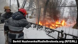 Поліція увійшла до наметового містечка під Верховною Радою, Київ, 3 березня 2018 року