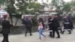 Столкновения после митинга