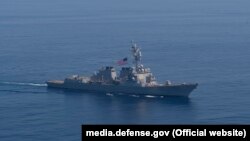 Американский эсминец «Рузвельт», архивное фото