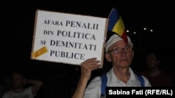 La protestele din august de la București