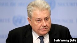 Ukrainian UN Ambassador Volodymyr Yelchenko called Russia's citizenship decree 'simply illegal.'