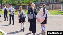 Беларускія школьнікі. Ілюстрацыйнае фота