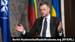 Габріелюс Ландсбергіс, міністр закордонних справ Литви: «Литва підтримує євроатлантичну інтеграцію України, а також при кожній нагоді відстоює територіальну цілісність України»
