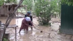 Flooding, Mudslides Destroy About 100 Homes In Tajikistan