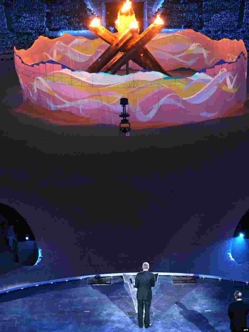 Канада, Ванкувэр -- цырымонія закрыцьця зімовых Алімпійскіх гульняў