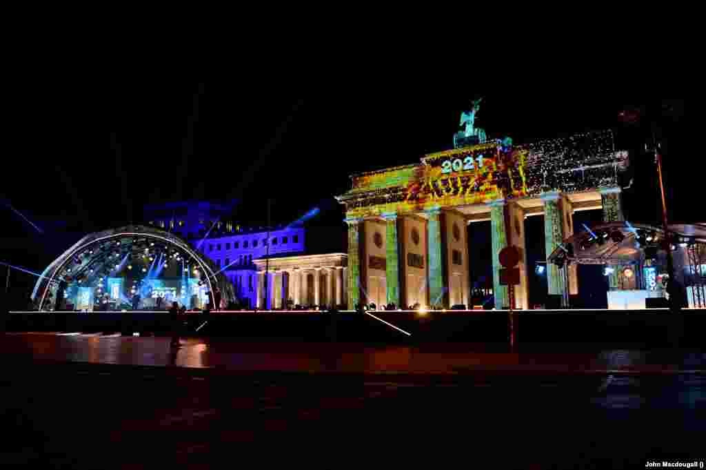 Празднование Нового 2021 года в Берлине