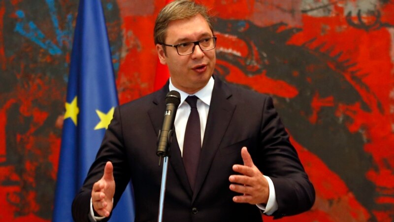 Вучиќ: Заминувањето на УНМИК од Косово ќе ја доведе Србија во тешка позиција 