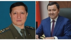 Курванбек Авазов жана Каныбек Досмамбетов. Коллаж.