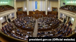 Украина парламенті (Көрнекі сурет).