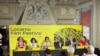 Switzerland - French-Armenian film director Tamara Stenapanyan's (3rd from L) movie "In the land of Arto" opens Locarno film festival, 06Aug,2025