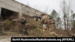 Навчання 130-го батальйону територіальної оборони Солом'янського району Києва