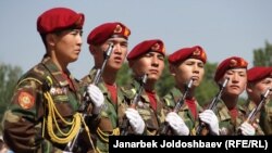 Кыргыз армиясынын жоокерлери