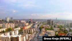 Kosovo - Prishtina view, Pristina generic, illustration, September 28, 2013.