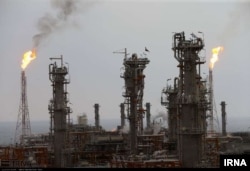 The South Pars gas fields (file photo)