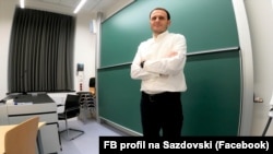 Васко Саздовски, македонски научник кој загина во несреќата на железничката станица во Нови Сад.