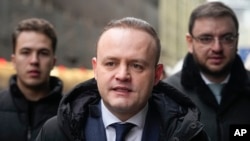 Vladislav Davankov, candidat la prezidențiale al partidului Oameni Noi și vicepreședinte al Dumei de Stat.