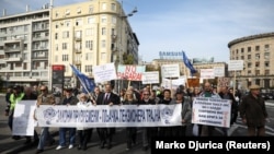 Penzioneri Srbije protestovali su u oktobru kada su im primanja smanjena od 10 do 20 odsto