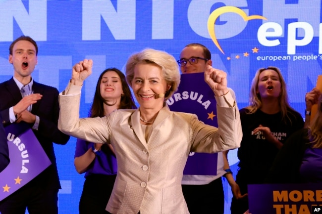 Presidentja e Komisionit Evropian, Ursula von der Leyen.