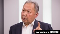 Курманбек Бакієв під час інтерв’ю Радіо Свобода, Мінськ, 2 березня 2017 року