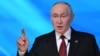 Очільник Росії Володимир Путін під час виступу на «Валдаї», 1 жовтня 2026 року 