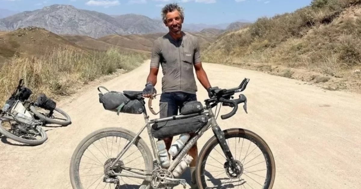 French Cyclist's Journey Ends In Russian Jail, Achingly Short Of 13,000-Km Goal