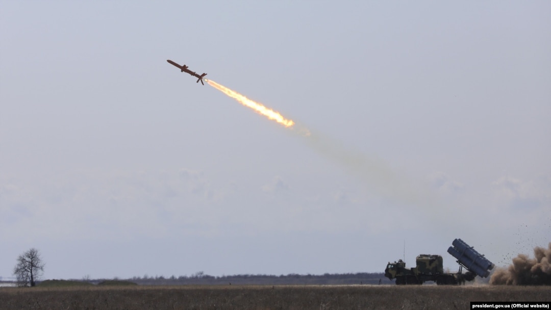 Пуск украинской крылатой ракеты "Нептун", архив