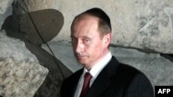 Владимир Путин во время визита в Израиль