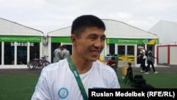Берик Абдрахманов, член национальной сборной Казахстана по боксу. Рио-де-Жанейро, 2 августа 2016 года.