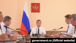 Дмитрий Медведев в Крыму, 25 июля 2016 года