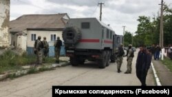 Обшук у селі Курське