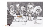 عباس امانت و مهمانانش/ کاری از توکا نیستانی