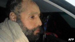 Сеиф ал-Ислам по апсењето на 19 ноември 2011 година.