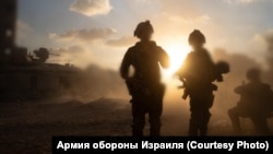 Израильские солдаты в секторе Газа