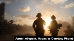 Израильские солдаты в секторе Газа