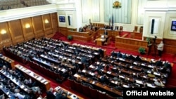 Седница на бугарскиот парламент, архивска фотографија