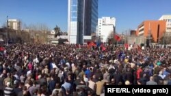 Protest u Prištini, 4. mart 2017.