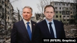 Коллаж: Уиткофф и Мединский