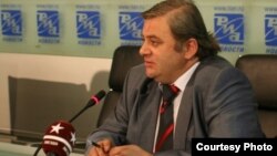 Председатель Госкомитета информации и печати Южной Осетии Вячеслав Гобозов