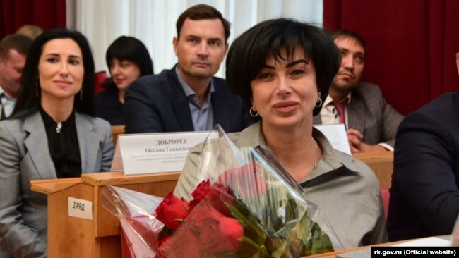 Елена Проценко, глава российской администрации Симферополя