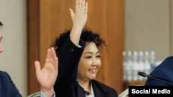 Карлыгаш Джаманкулова, член инициативной группы по созданию партии «Әділет»