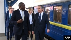 David Lammy és Anthony Blinken Kijevben 2024. szeptember 11-én