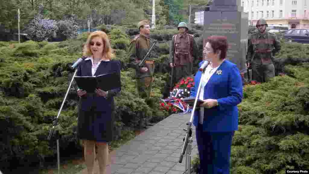 Ambasadoarea României la ceremonia de la Kromeritz
