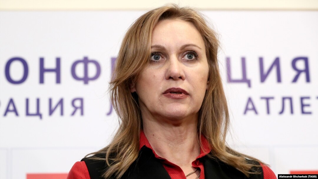 Исполняющая обязанности президента ВФЛА Юлия Тарасенко