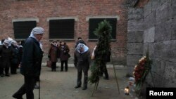 Освенцим лагери бошотулган күндүн 73-жылдыгын белгилөө. 27-январь, 2018-жыл.