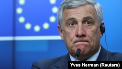 Italian Foreign Minister Antonio Tajani (file photo)