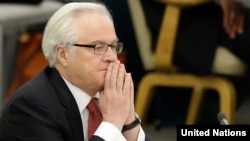 Ambasadori i Rusisë në Kombet e Bashkuara, Vitaly Churkin.