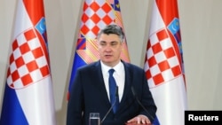 Новий президент Хорватії Зоран Міланович 